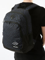 2-compartment Backpack Rip curl Blue twisted weekend TW132MBA-vue-porte