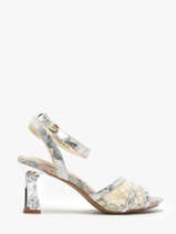 Heeled Sandals In Leather Laura vita White women NINO07