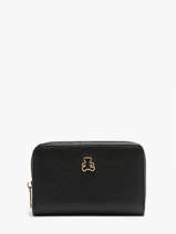 Wallet Lulu castagnette Black soft CAROL013