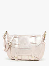 Shoulder Bag Vintage Leather Mila louise Pink vintage 35231X