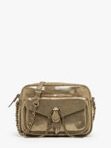 Shoulder Bag Vintage Leather Mila louise Gold vintage 3327LZ