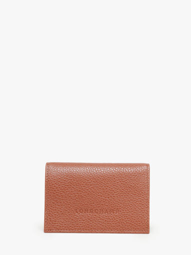 Longchamp Le foulonn Bill case / card case Gray