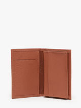 Longchamp Le foulonn� Bill case / card case Brown-vue-porte
