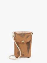Shoulder Bag Vintage Leather Mila louise Brown vintage 3568LZ