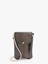 Shoulder Bag Vintage Leather Mila louise Black vintage 3568LZ