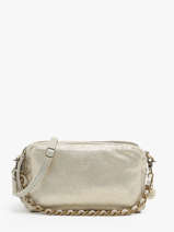 Crossbody Bag Vintage Leather Mila louise Silver vintage 23673XSX