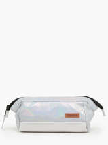 1 Compartment Pouch Cabaia Silver accessoire PENCIL