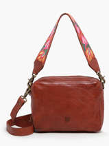 Crossbody Bag Heritage Leather Biba Brown heritage SUM2L