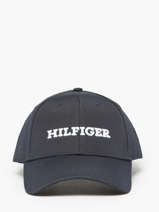 Casquette Tommy hilfiger Bleu th monotype AM12043