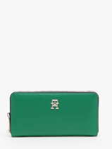 Wallet Tommy hilfiger Green th essential AW16094