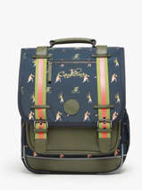 2-compartment Backpack Vintage Urban Cameleon Green vintage urban SD39