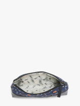 Trousse Enfant 1 Compartiment Cameleon Bleu retro TROU-vue-porte