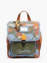 Backpack 1 Compartment Cameleon Multicolor retro SD30