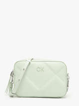 Shoulder Bag Ck Quilt Recycled Polyester Calvin klein jeans Green ck quilt K611891