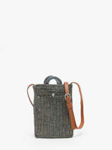 Sac Bandouli�re L'atelier Du Crochet Le voyage en panier Gris l'atelier du crochet AM776