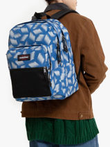 Backpack Pinnacle Eastpak Blue pbg authentic 620-vue-porte