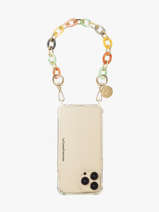 Short Chain For Phone Cover La coque francaise Multicolor chaine LE314880