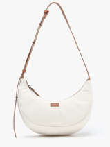 Medium Shoulder Bag Sosoomao Cotton And Leather Etrier Brown sosoomao coton ECSC057M