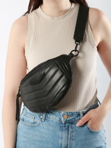 Belt Bag Ikks Black the one BY95039-vue-porte