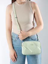 Shoulder Bag Ck Quilt Recycled Polyester Calvin klein jeans Green ck quilt K611891-vue-porte