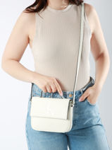 Shoulder Bag Sculpted Calvin klein jeans White sculpted K610829-vue-porte