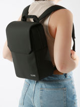Sac � Dos Cluse Noir backpack CX039-vue-porte