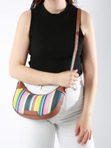Shoulder Bag Fantasia Raphia Mac douglas Multicolor fantasia M-vue-porte