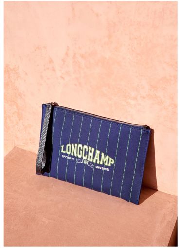 Longchamp Essential universit Clutch / cosmetic case Blue