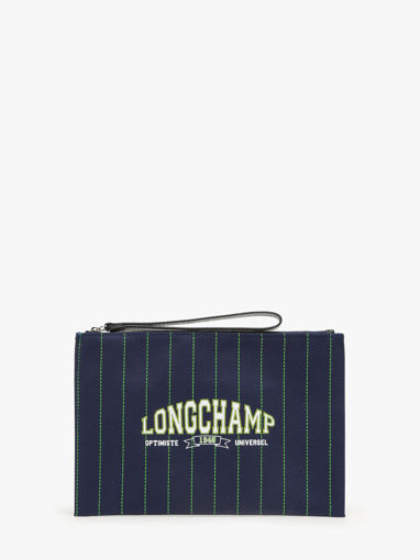 Longchamp Essential universit� Pochette/trousse Bleu