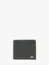 Wallet Fg Leather Lacoste Black fg NH4573FW