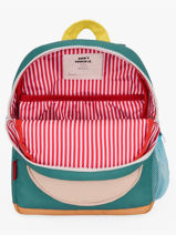 Sac � Dos Hello hossy Vert cool kids M6-vue-porte
