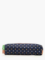 2-compartment Pouch Les Fantaisies F Tann's Blue les fantaisies f 12322