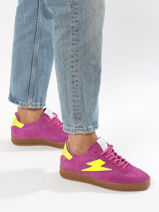 Sneakers risy en cuir-SEMERDJIAN-vue-porte