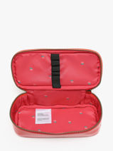 Trousse 1 Compartiment Daydream Girls Jeune premier Rouge daydream girls G-vue-porte