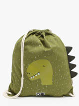 Gym Bag Trixie Green animals 19