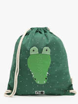 Gym Bag Trixie Green animals 19