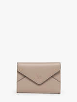 Portefeuille Enveloppe Cuir Yves renard Beige enveloppe 29223