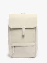 Sac � Dos 1 Compartiment + Pc 13" Fyn Small Kapten and son Blanc backpack S