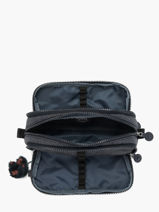 3-compartment Pouch Kipling Blue back to school KI6666-vue-porte