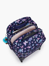 2-compartment Wheeled Schoolbag With 15" Laptop Sleeve Kipling Blue back to school KI4420-vue-porte