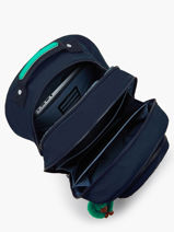 Sac  Dos 2 Compartiments Kipling Bleu back to school KI4053-vue-porte