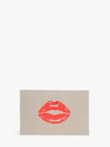 Leather Postcard Etrier Gray accessoires EBM001