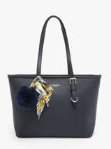 Shoulder Bag Grained Miniprix Blue grained F2531