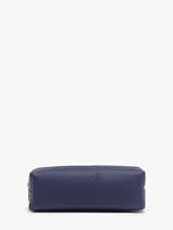 Trousse Cuir Own stuff Bleu pen bag OS020