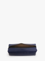 Pouch Leather Own stuff Blue pen bag OS020-vue-porte