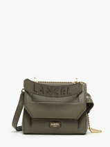 Sac � Main S Ninon Cuir Lancel Vert ninon A09221
