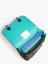 2-compartment It Bag Midi Satchel Jeune premier Black daydream boys B-vue-porte