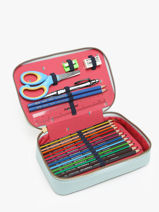 Trousse Remplie 1 Compartiment Jeune premier Blanc daydream girls G-vue-porte