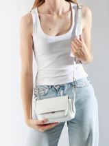 Xs Leather Diane Vedette Crossbody Bag Paul marius White vedette DIANXVED-vue-porte