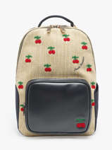 Sac � Dos Bobby 1 Compartiment Jeune premier Beige daydream girls G